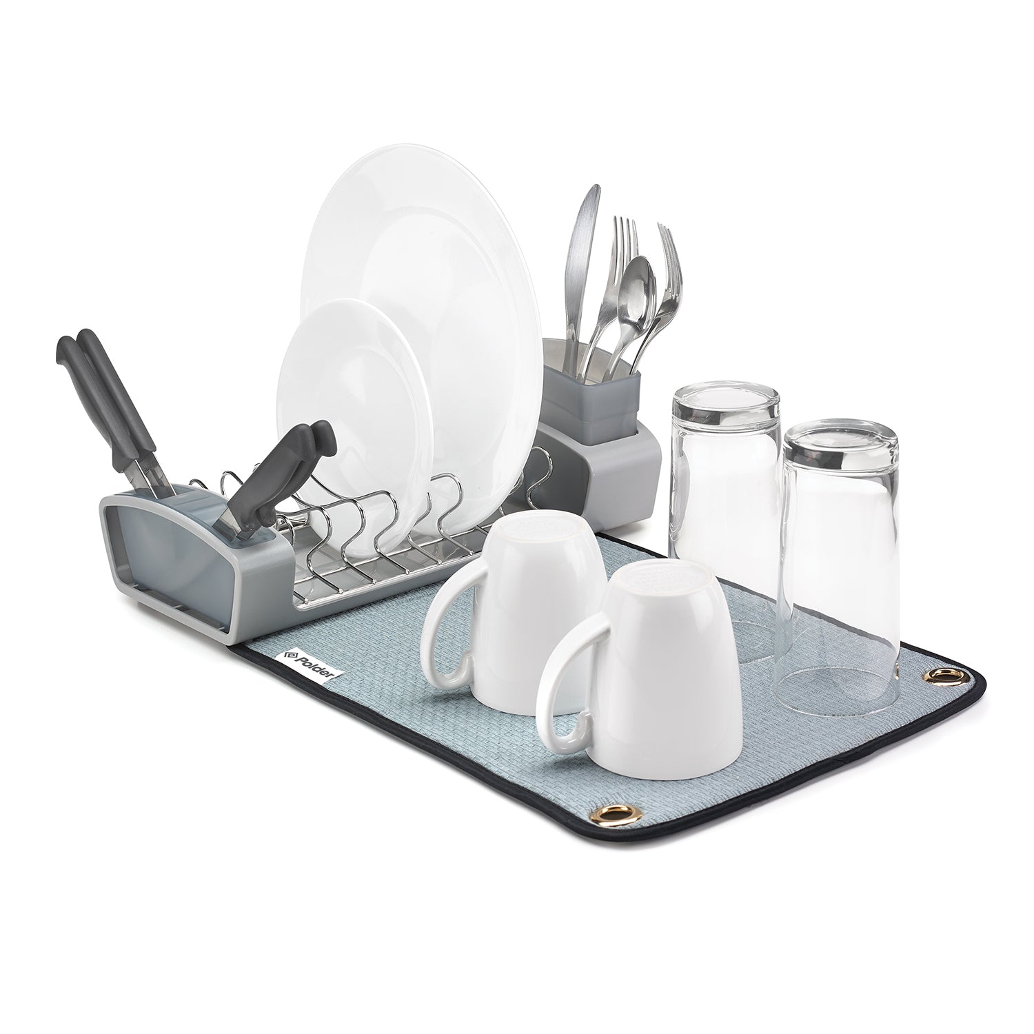 Fold-Away Dish Rack